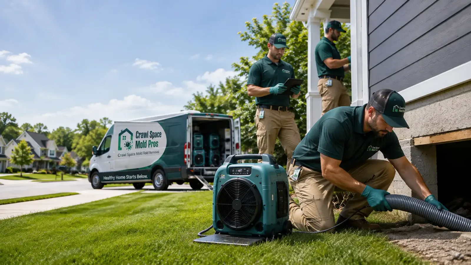 Crawl Space Mold Removal in Perryville, AK